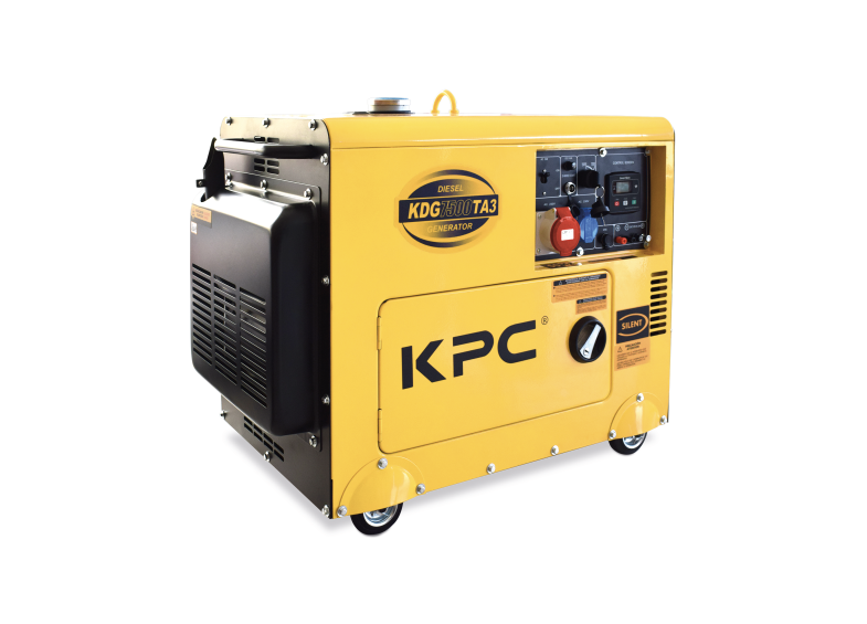 GENERADOR KPC KDG7500TA3 TRIFÁSICO INSONORIZADO