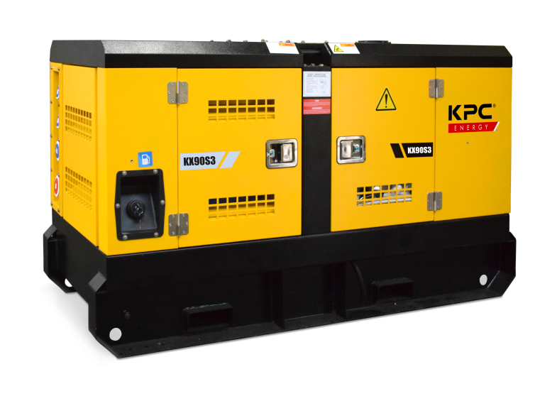 GENERADOR KPC KX90S3 TRIFÁSICO INSONORIZADO