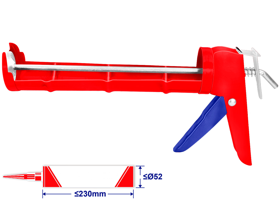 PISTOLA PARA APLICACION SILICONA