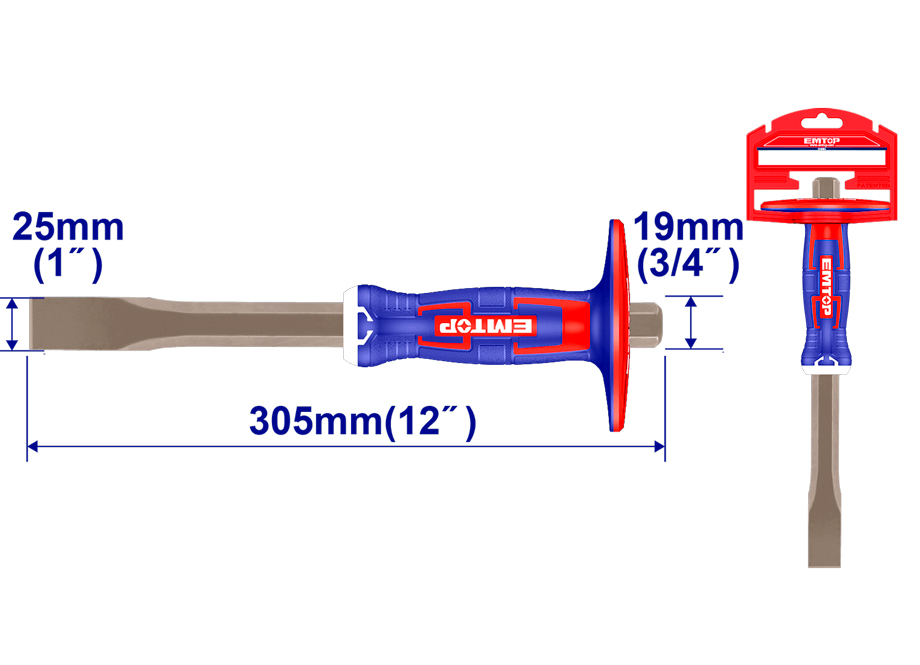 CINCEL PLANO 25MM 